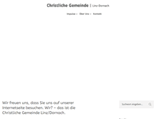 Tablet Screenshot of christliche-gemeinde.at